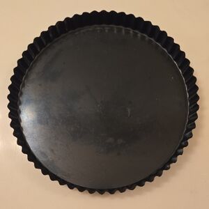 Black Fluted Tart Pan